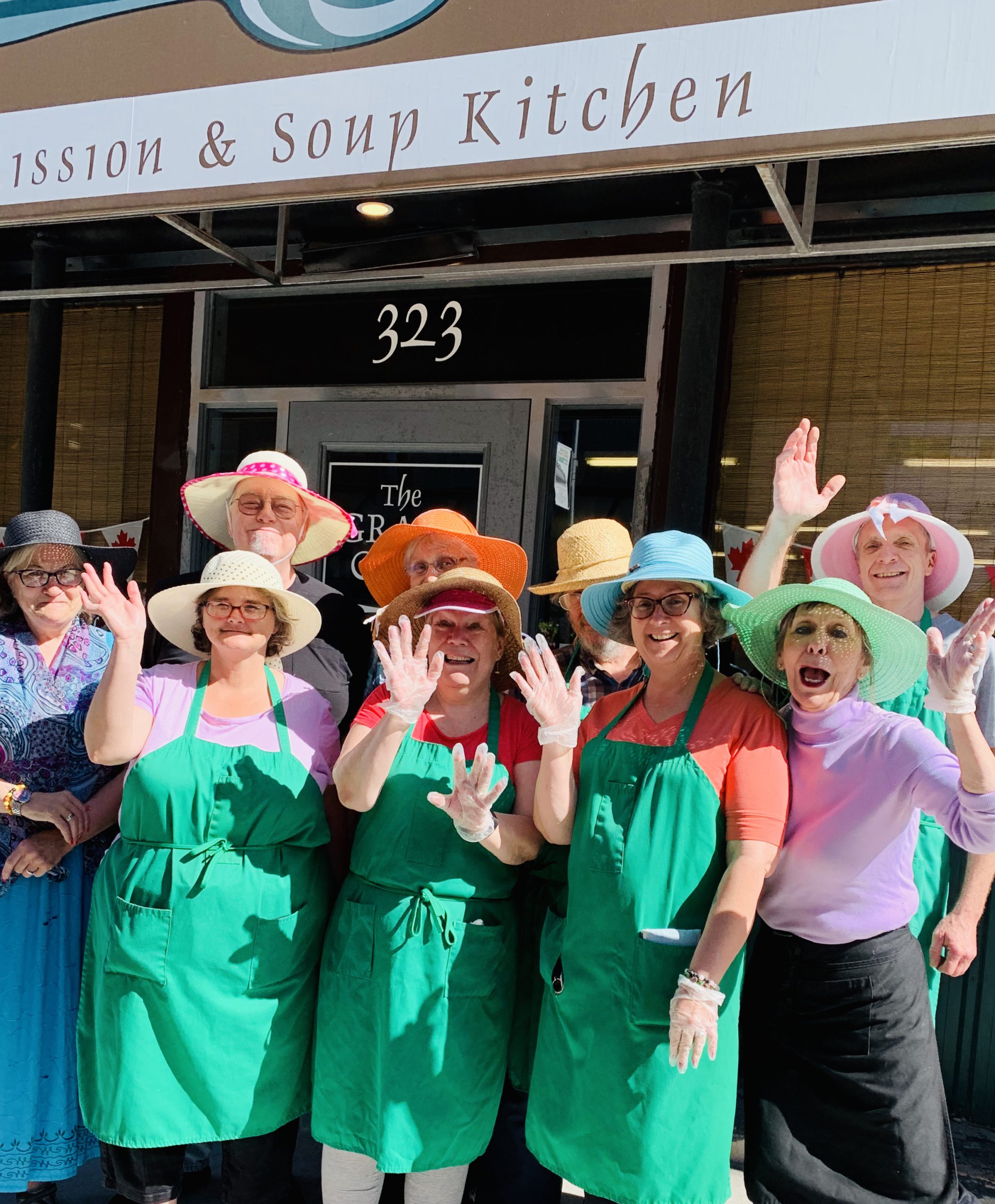 Grace Cafe volunteers